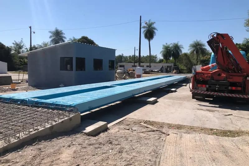 Báscula Rodoviaria Metálica para Camiones