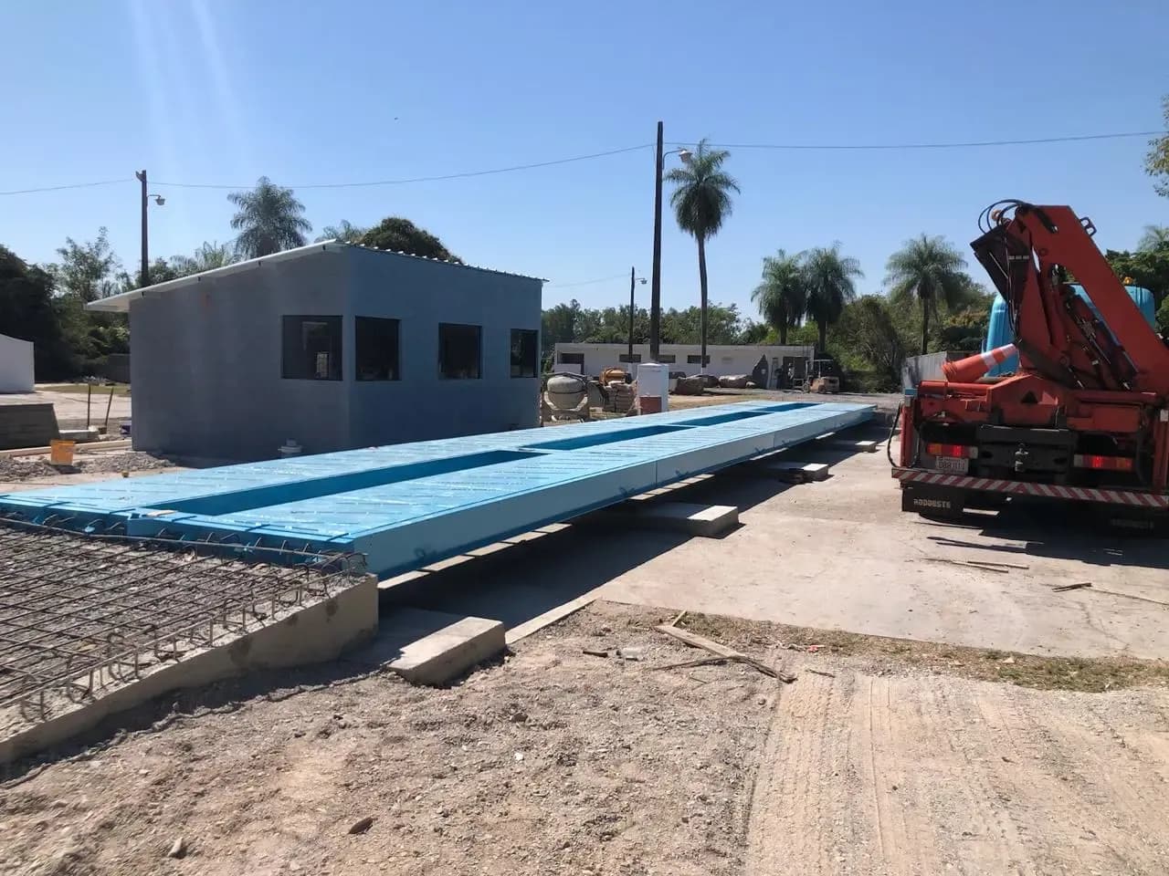 Báscula Rodoviaria Metálica para Camiones